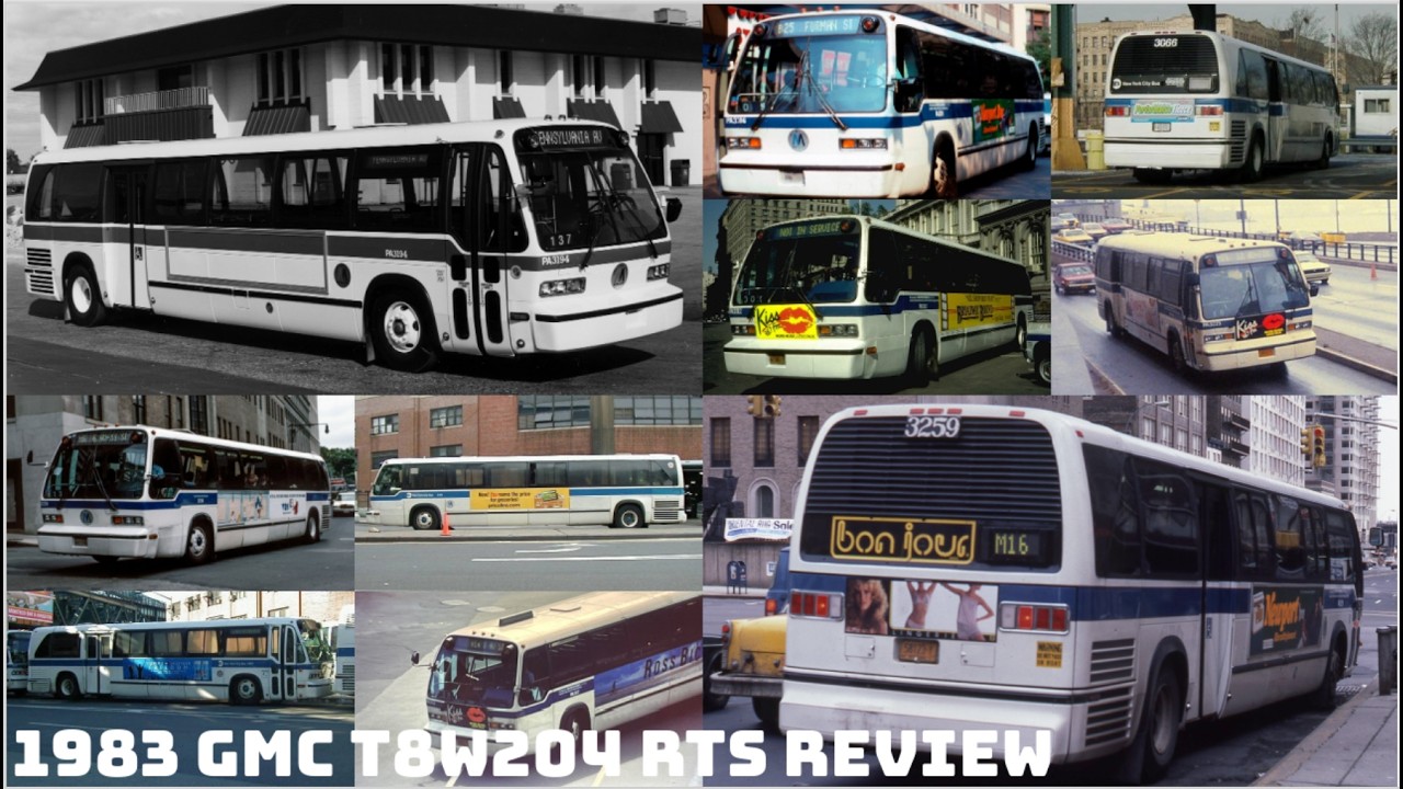 NYCTA: 1983 GMC T8W204 RTS Review [REUPLOADED]