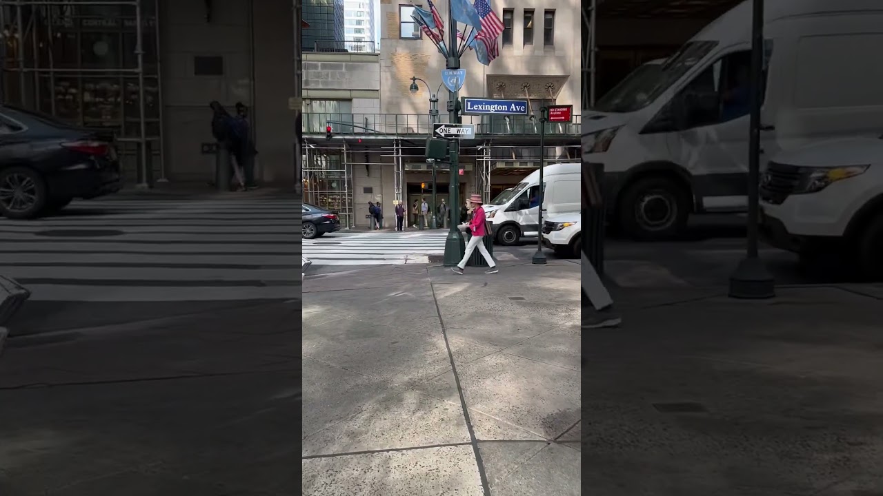 Lexington avenue in NYC