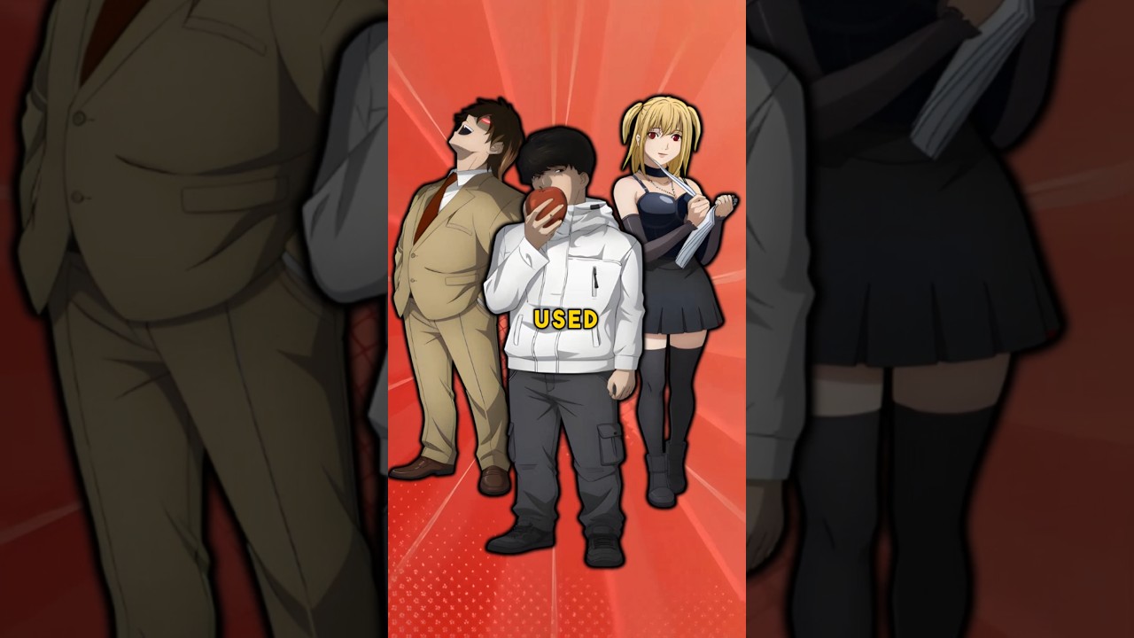 EVERY DEATH NOTE USER #anime #deathnote #lightyagami