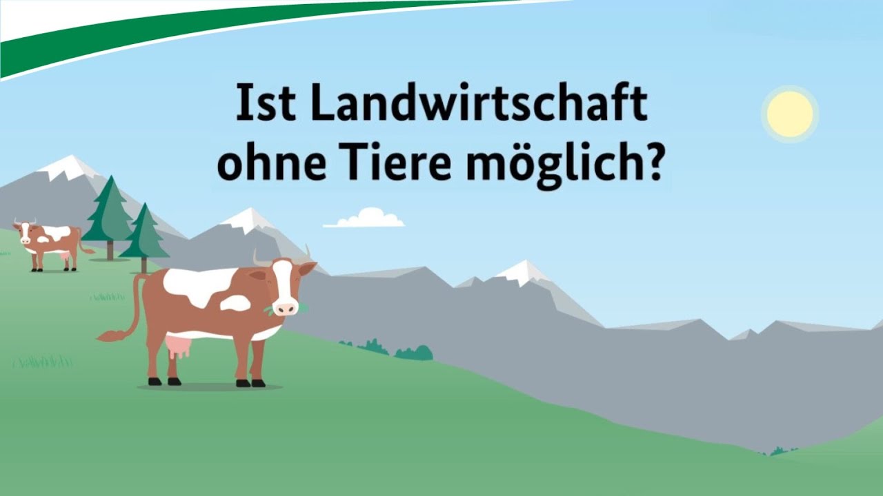 Ist Landwirtschaft ohne Tiere möglich?
