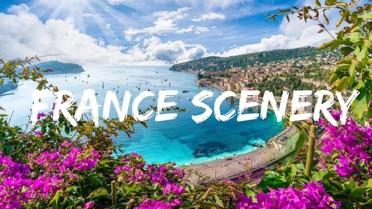 French Paradise: Beautiful Scenery of France / Calming and Relaxing Music 4K