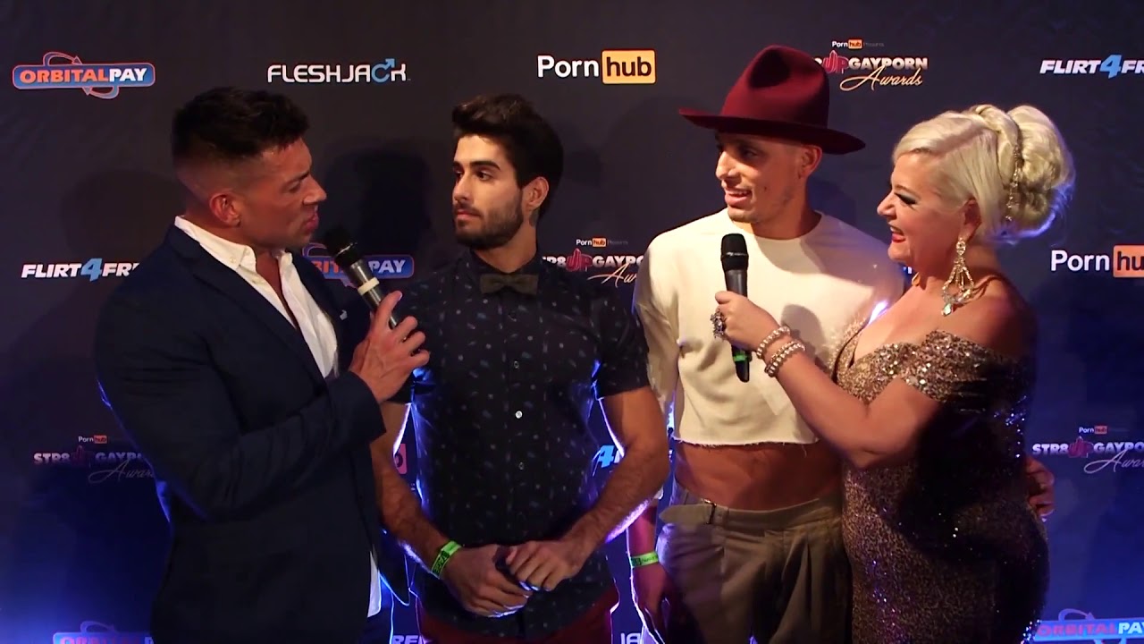 Diego Sans & Marc Macnamara Red Carpet | Str8UpGayPorn Awards