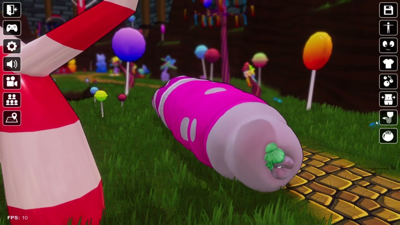 The Snackrooms: Burdine exploring the factory & trying worm candy