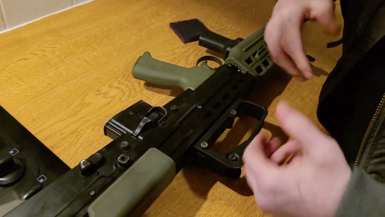 realistic weathering techniques for airsoft/rifle #gasgun #airsoft #wetech #milsim #airsoftevike
