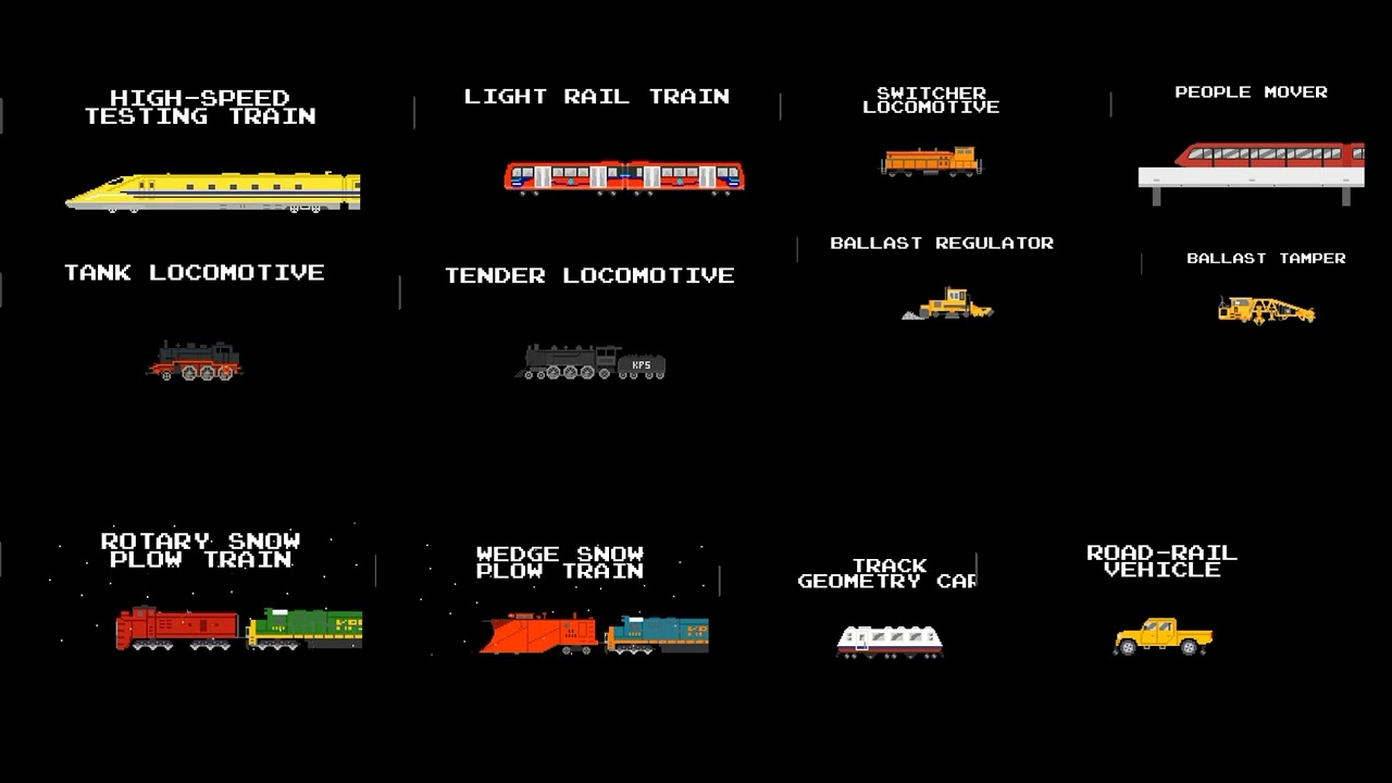 all railway vehicles 2 played at the same time (hmmm)