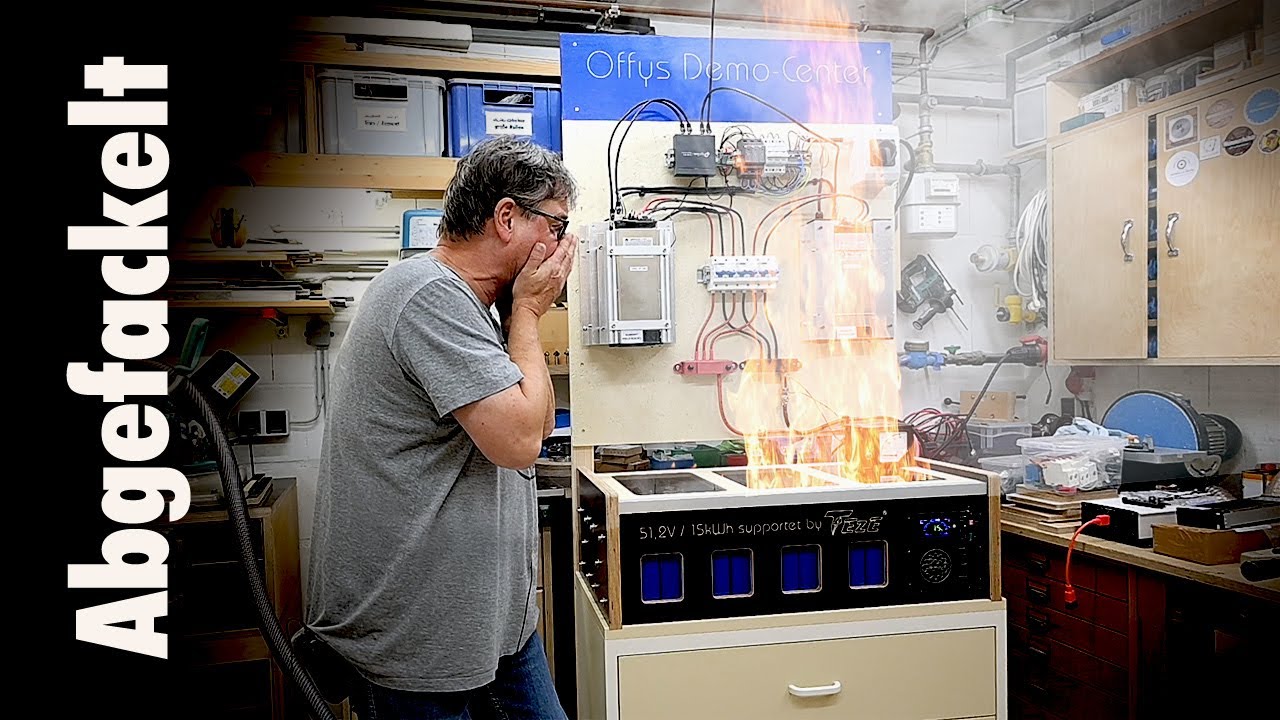Waren 9.000 Watt LADEPOWER doch zu viel für den DIY-Akku?! 🤔