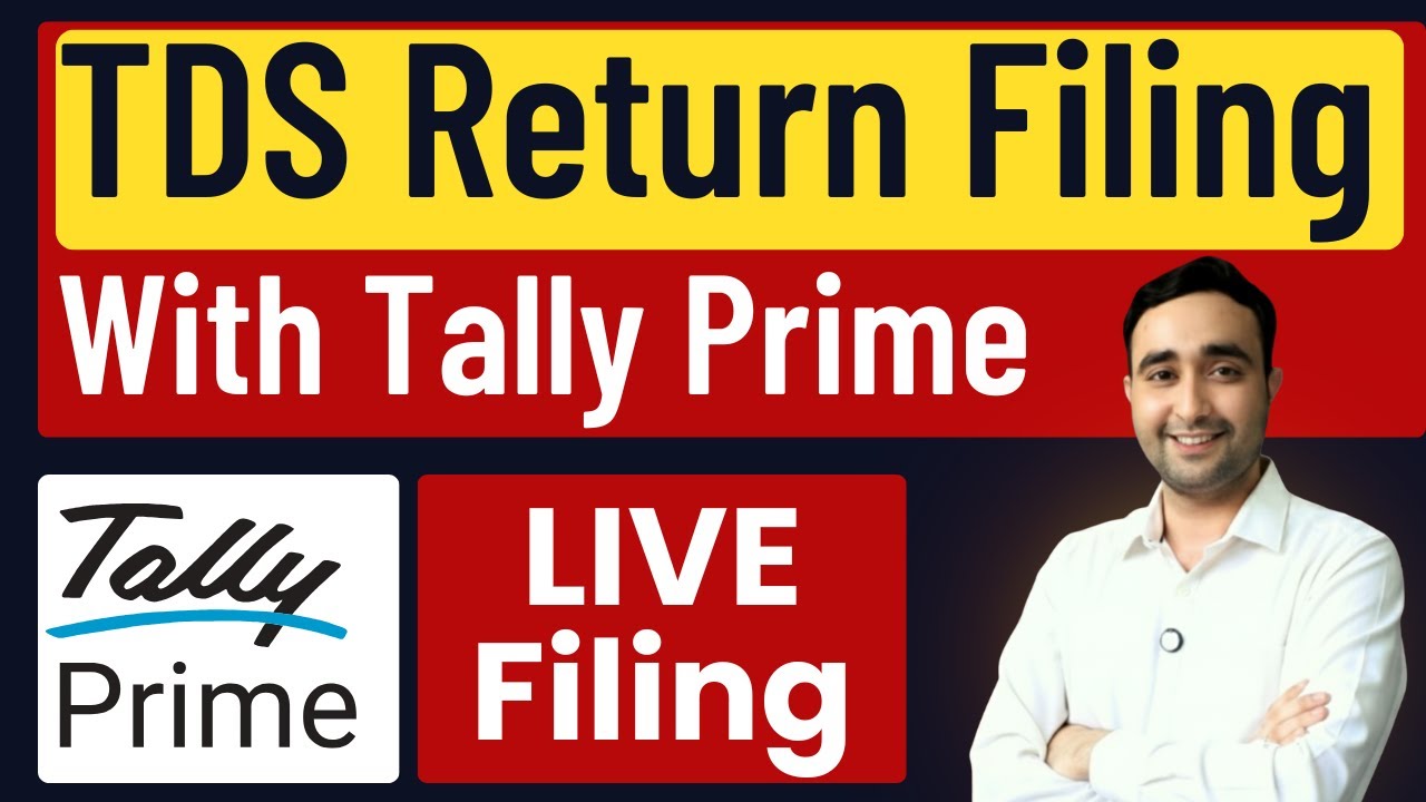 TDS Return Filing 2026 | TDS Return Filing with TallyPrime7.0 | TDS Return Filing in Hindi.