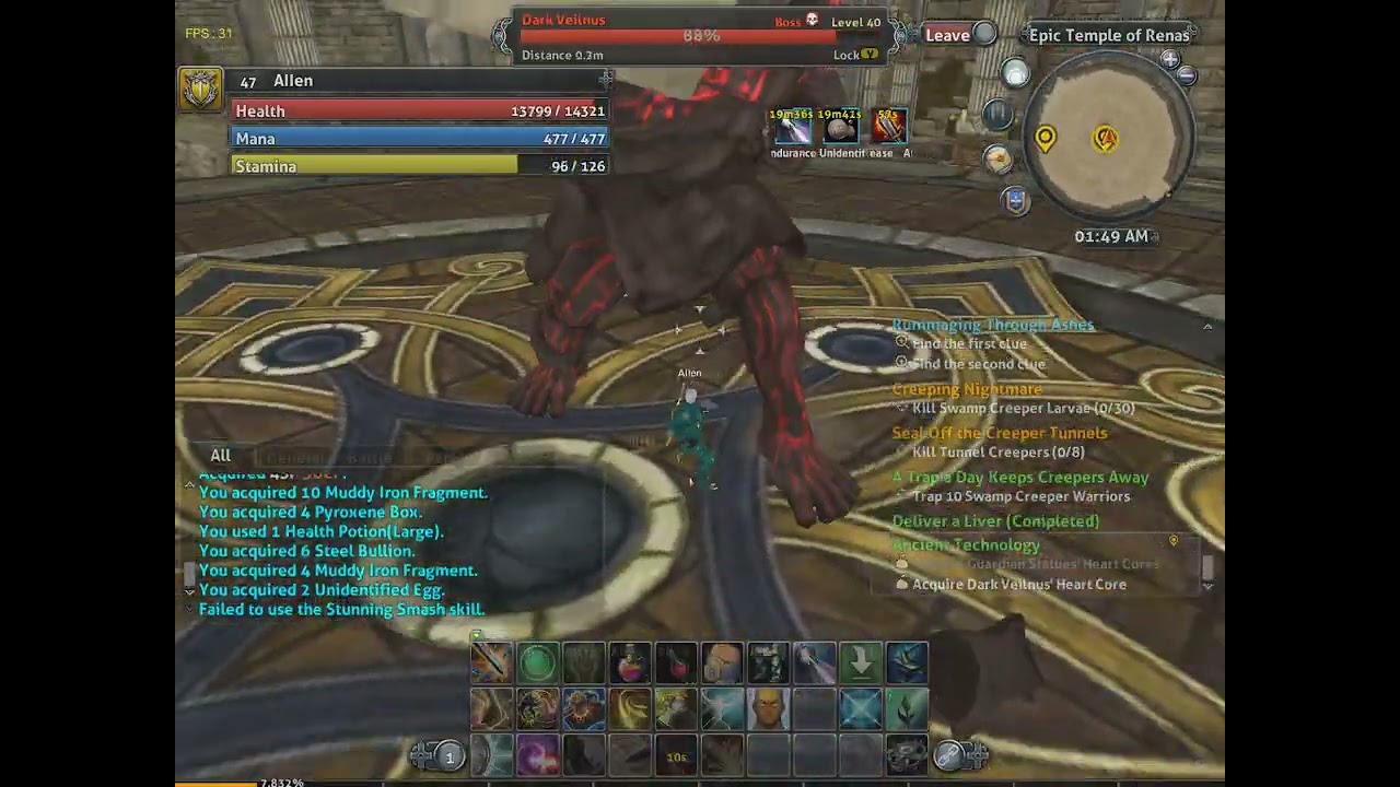 RaiderZ Revolution: Epic Temple of Renas - Dark Veilnus