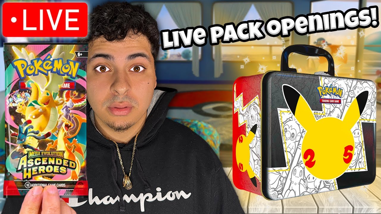 🔴 *LIVE* POKEMON ASCENDED HEROS BOUNTY STREAM! (LIVE Rip & Ship)