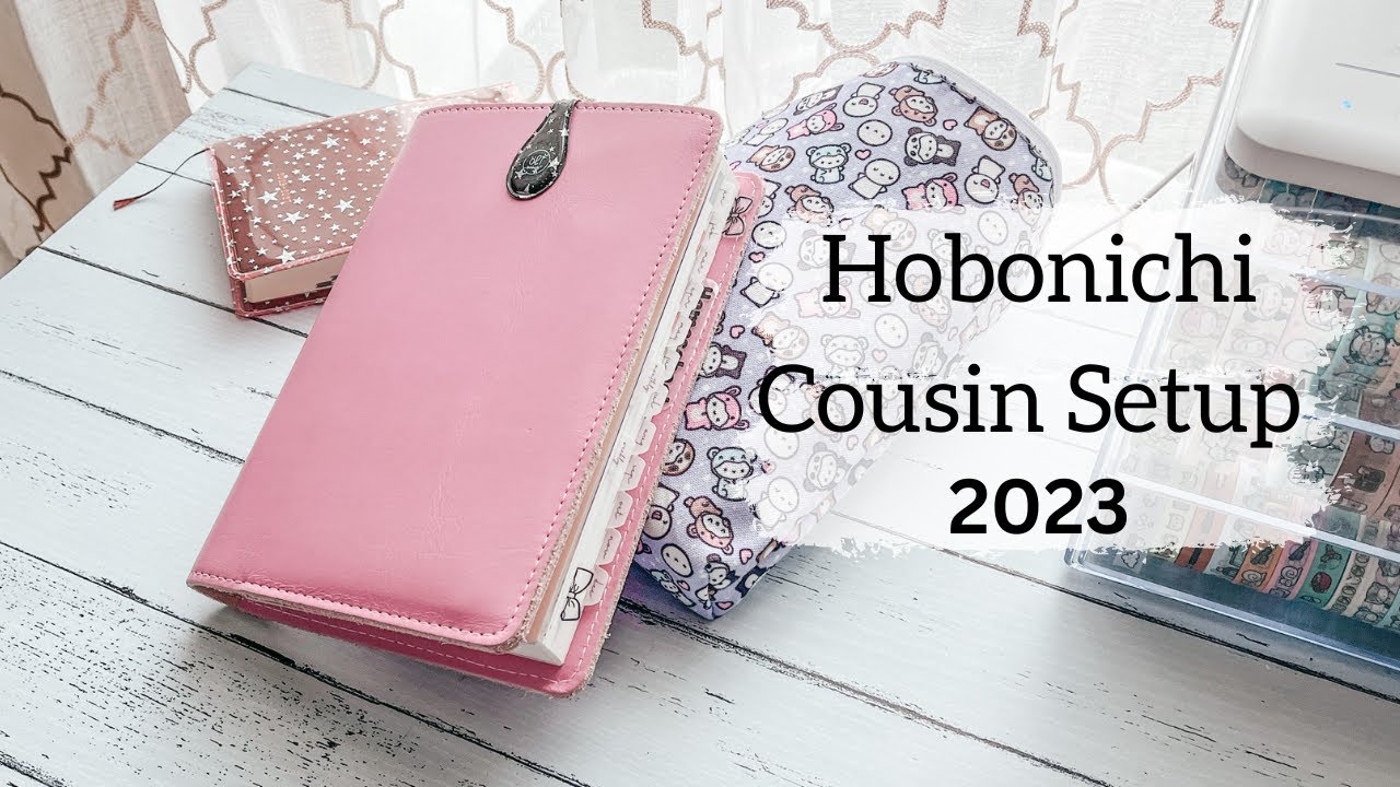2023 Hobonichi Cousin Setup📔 Finally!