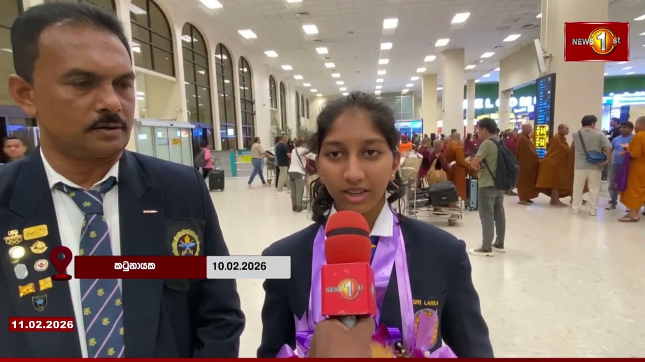 2026 ආසියානු රයිෆල් සහ පිස්තෝල වෙඩි තැබීමේ ශූරතාවලියේ පදක්කම් දිනූ ශ්‍රී ලංකා ක්‍රීඩිකාවන් දිවයිනට