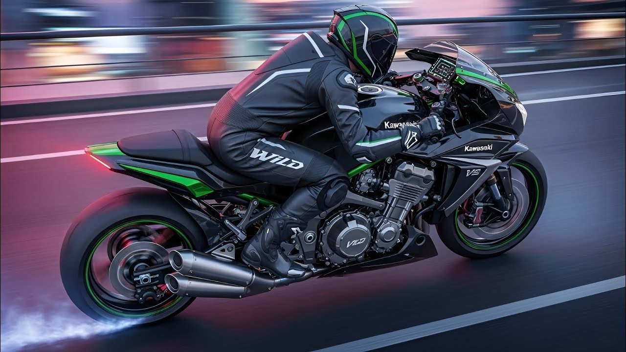 &laquo;Kawasaki 2026 WILD 2700CC V6 &mdash; самый БЕЗУМНЫЙ мотоцикл из когда-либо созданных! 💥🔥&raquo;