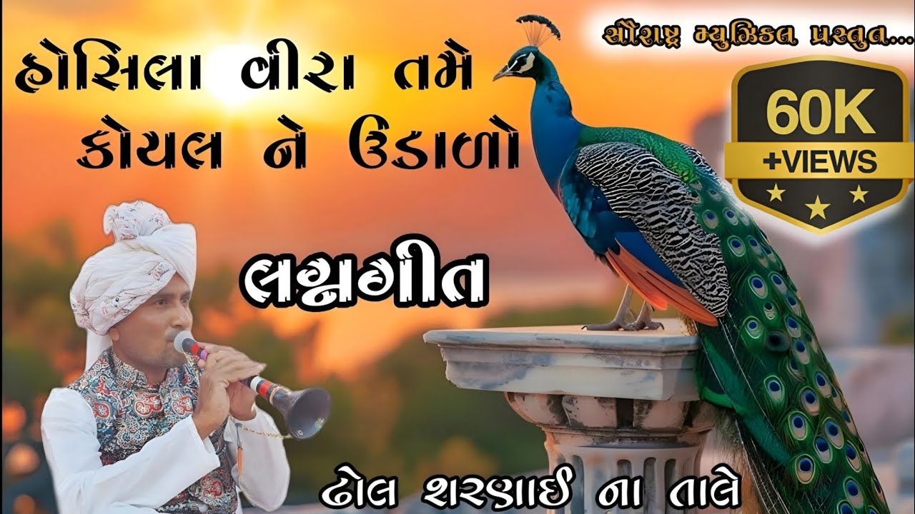 મારો મોરલિયો માંગે રે લડિયલ લાડી... ઢોલ શરણાઈ