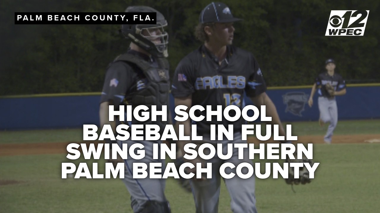 High School Baseball in Full Swing in South Florida