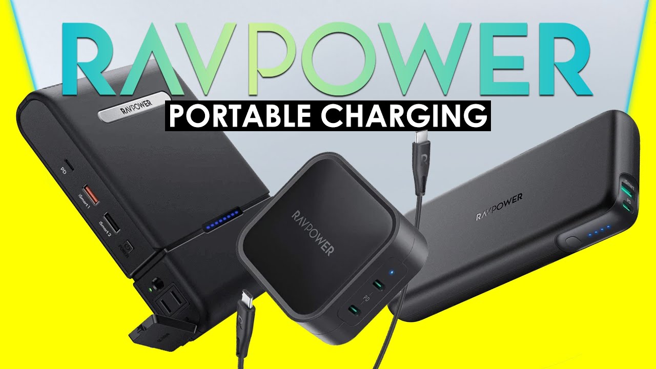 RavPower Bank Portable Charging With Several Days of Power