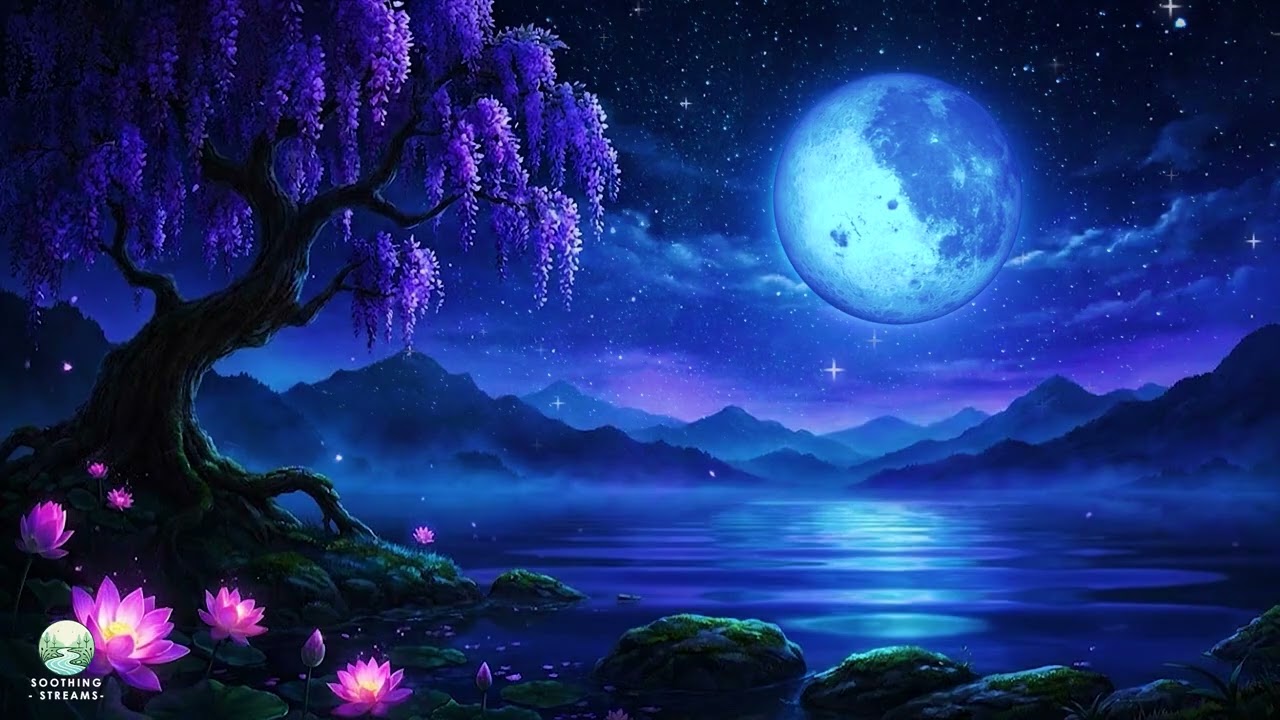 Deep Sleep Music (No Ads) - Insomnia Cure & Healing Sleep - Guided Meditation & Reduce Stress