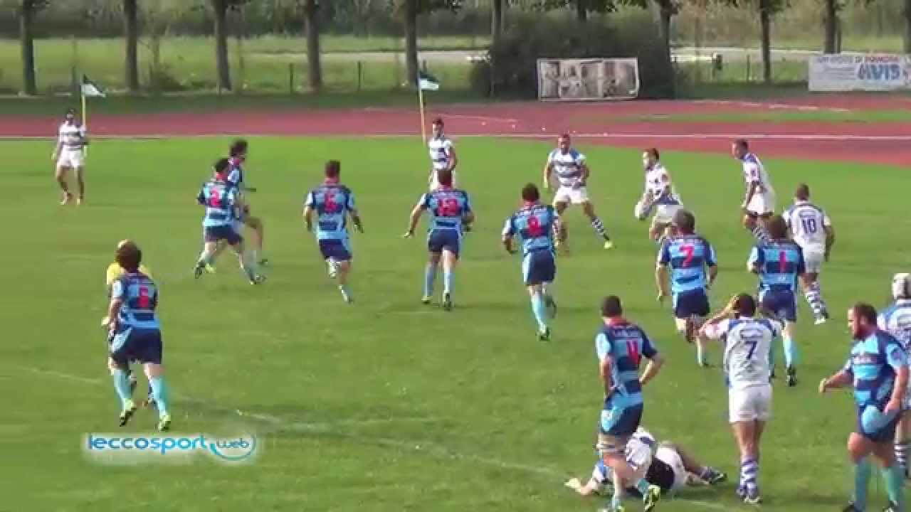 Rugby, Lecco vs Sondrio 37-6