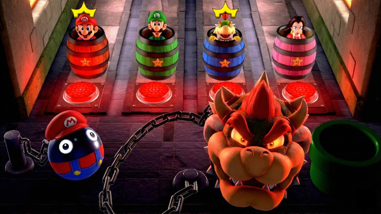 Mario Party Superstars Top Funny Minigames - Mario, Luigi, Bowser Jr. & Pauline