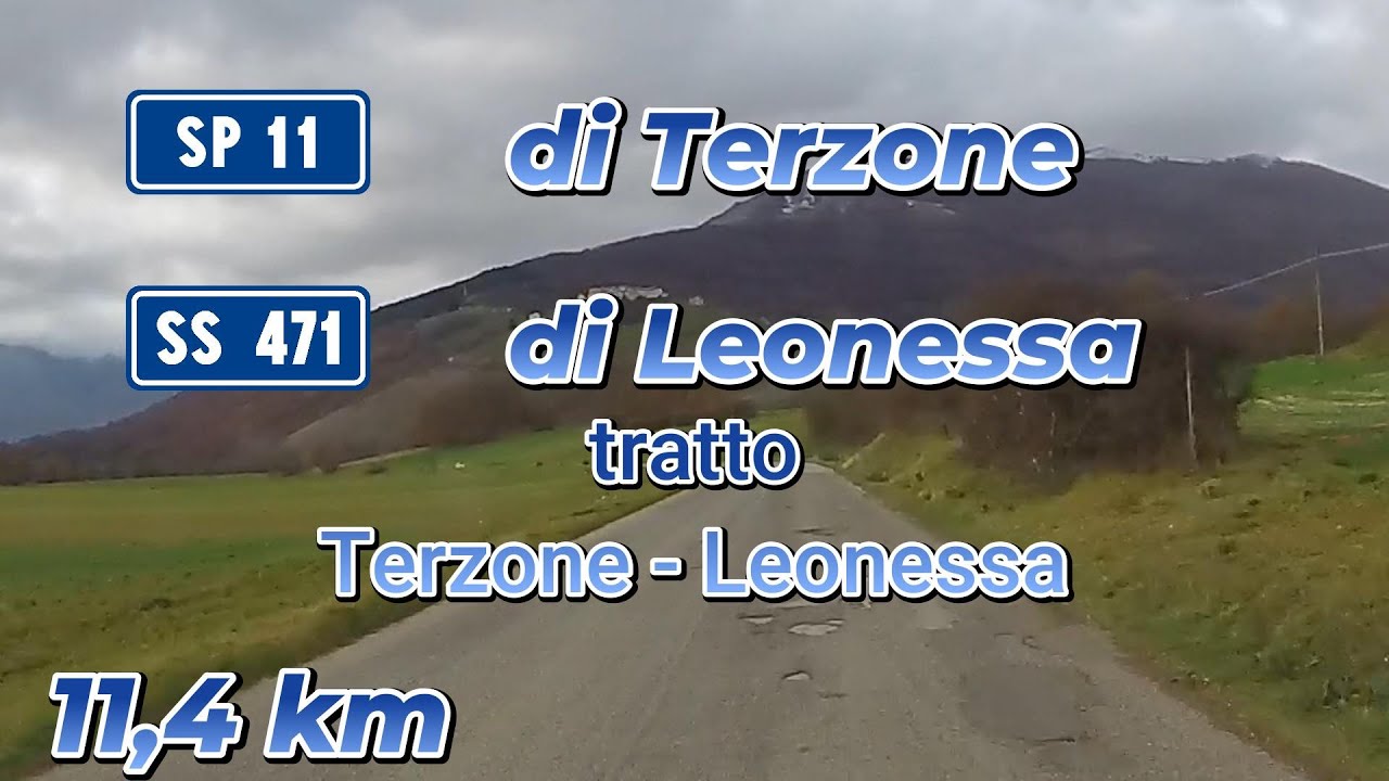SP 11 di Terzone - SS 471 di Leonessa