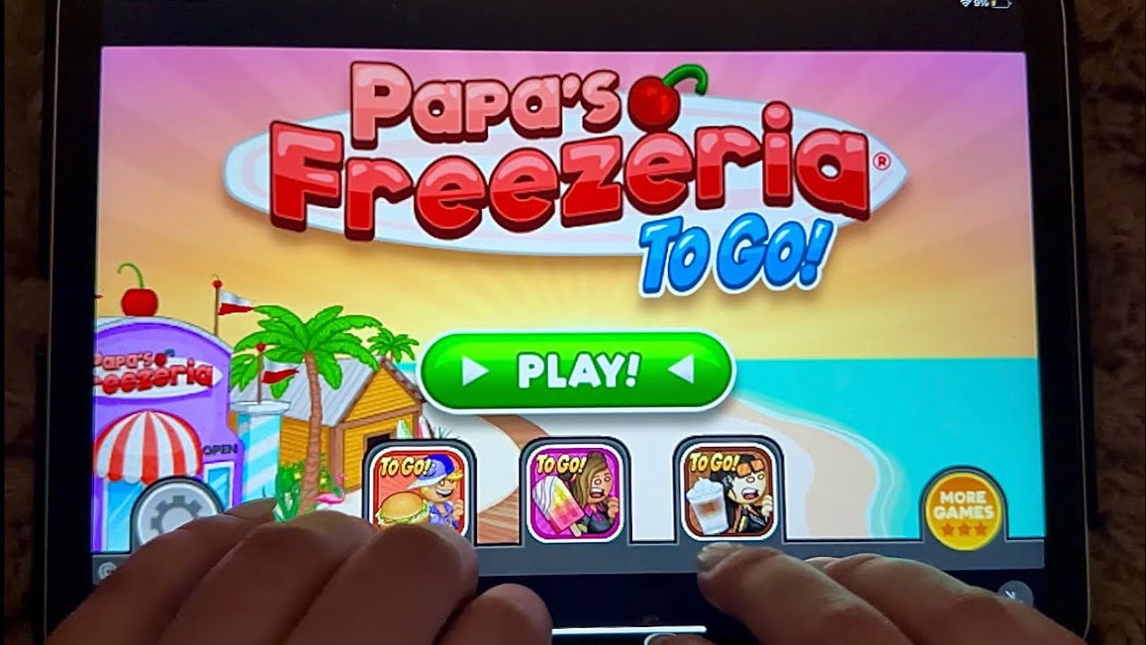 ASMR iPad Gameplay ~ Papa’s Freezeria 🍦 | Tapping, Swiping & Chill Game Sounds for Sleep