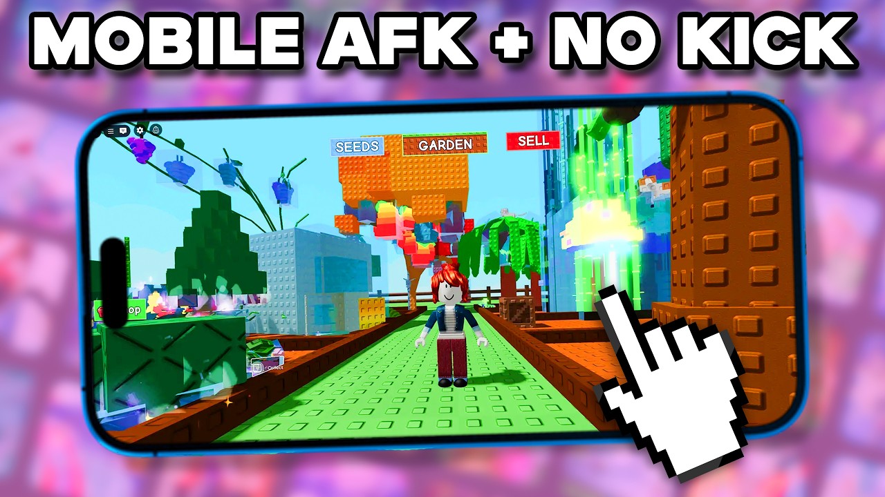 Go AFK on Roblox Mobile Without Getting Kicked (IOS & Android) NEW METHOD