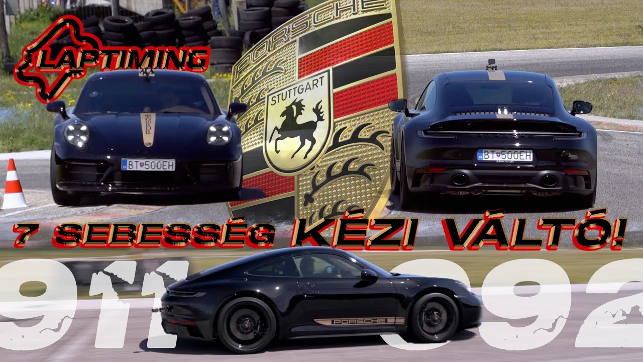 Feladat: 7 sebesség, KÉZI váltó! - Porsche 911 992 Carrera GTS 2022 (Laptiming Ep. 275.)