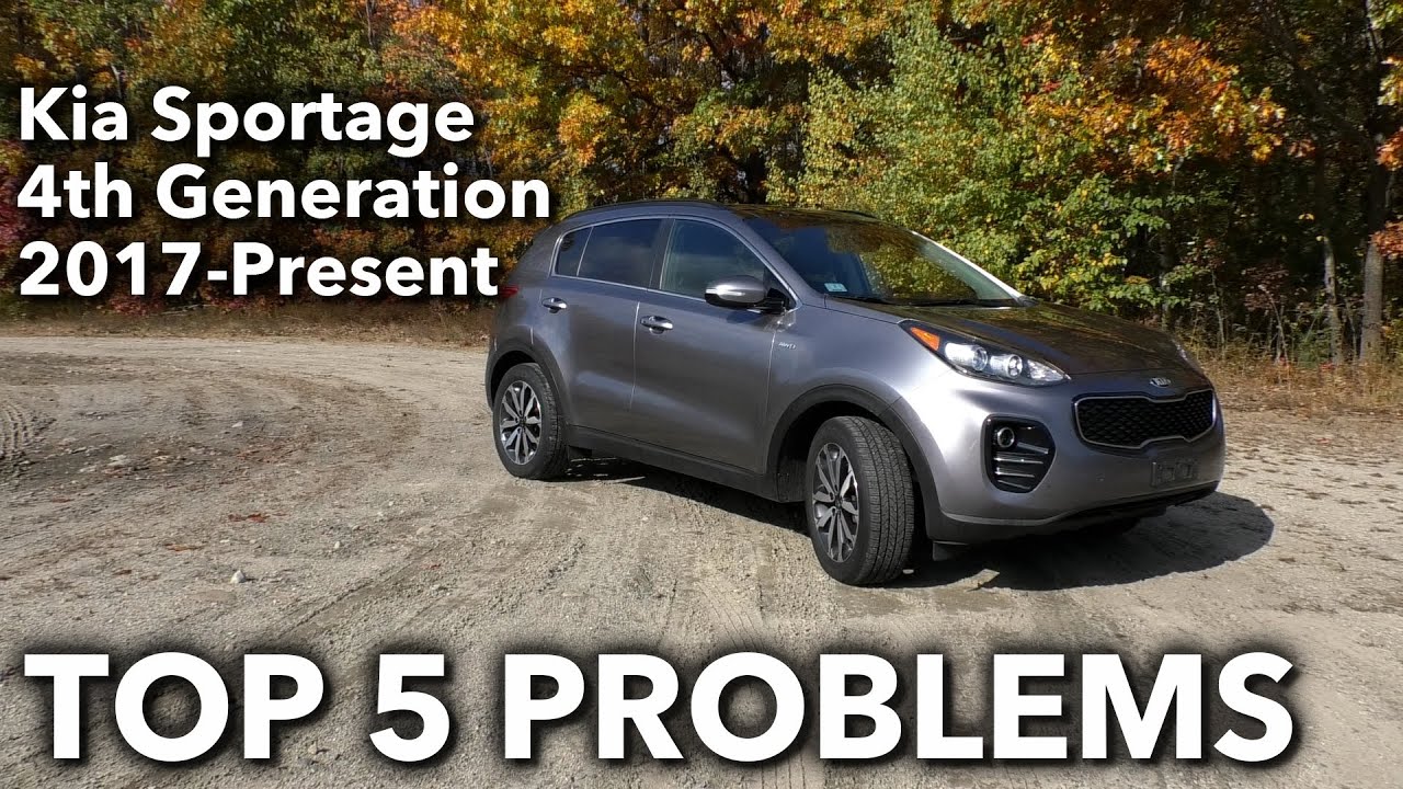 5 основных проблем внедорожника Kia Sportage 4-го поколения с 2017 г. по настоящее время