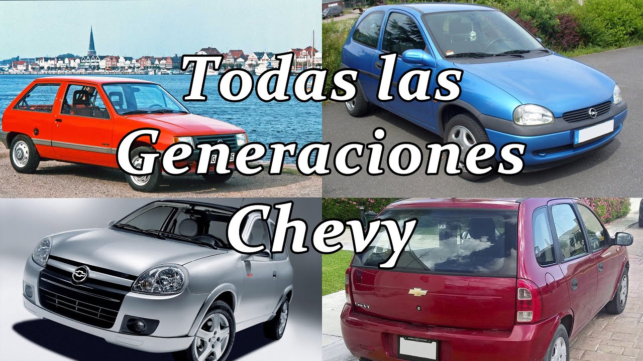 TODAS LAS GENERACIONES DEL CHEVROLET CHEVY | LA HISTORIA DEL CHEVY