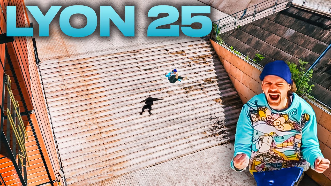 GESCHICHTE GESCHRIEBEN! | Jan BEZWINGT den LEGENDÄRSTEN Spot aller Zeiten! | Schlappen vs Lyon 25 🇫🇷