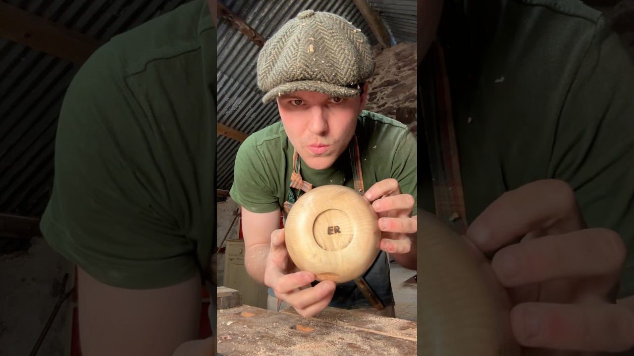 Making an Ash Burl Bowl #ireland #woodwork #woodturning #burl #ash #craft #lathe