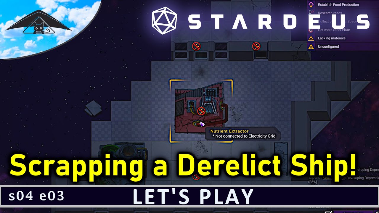 Scrapping a Derelict Ship! | Stardeus s04 e03