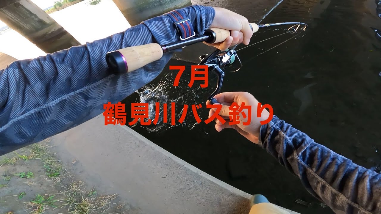 鶴見川でバスフィッシング【神奈川　バス釣り　横浜市　バスフィッシング】