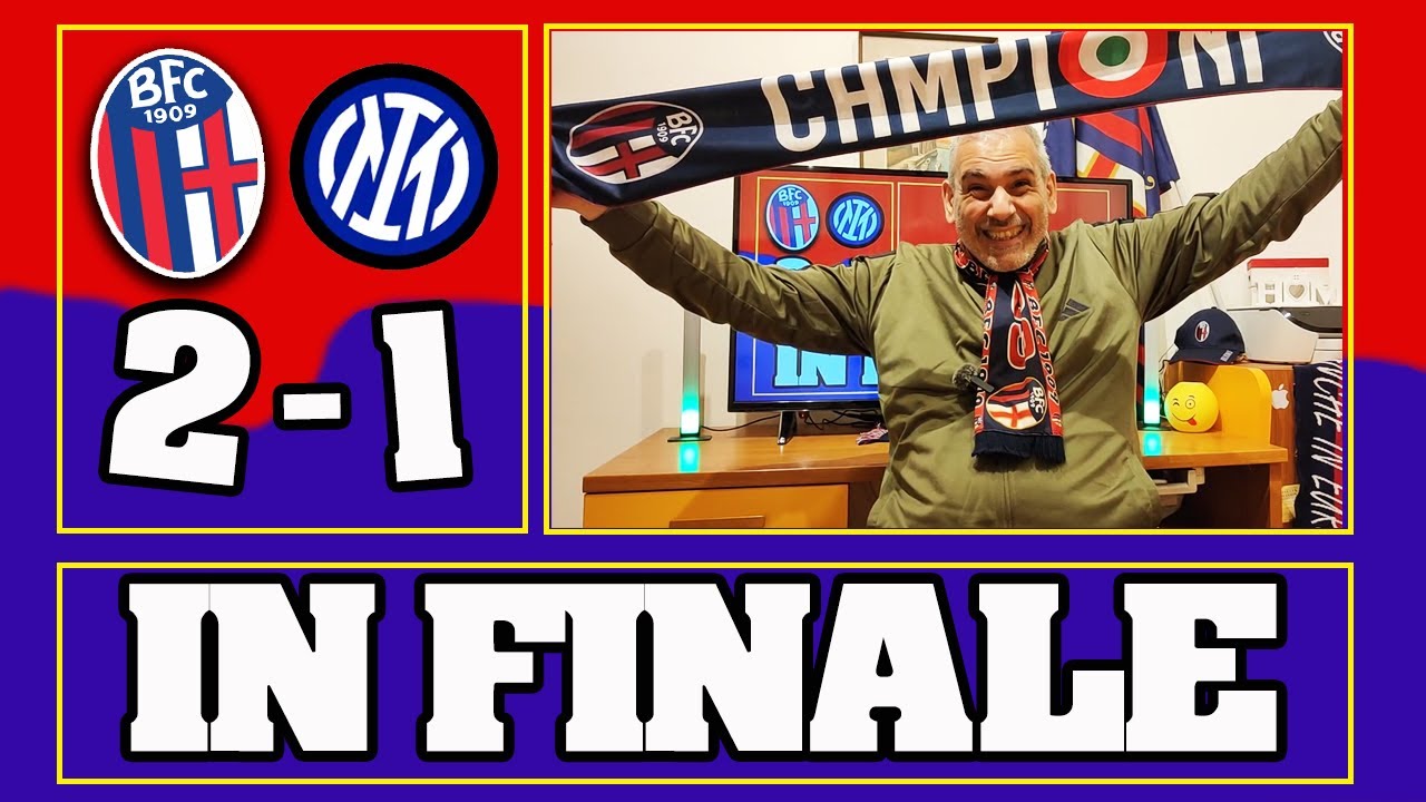 🔴🔵BOLOGNA INTER 2-1 (D.c.d.r):FINALE SUPERCOPPA NAPOLI BOLOGNA I⚽️