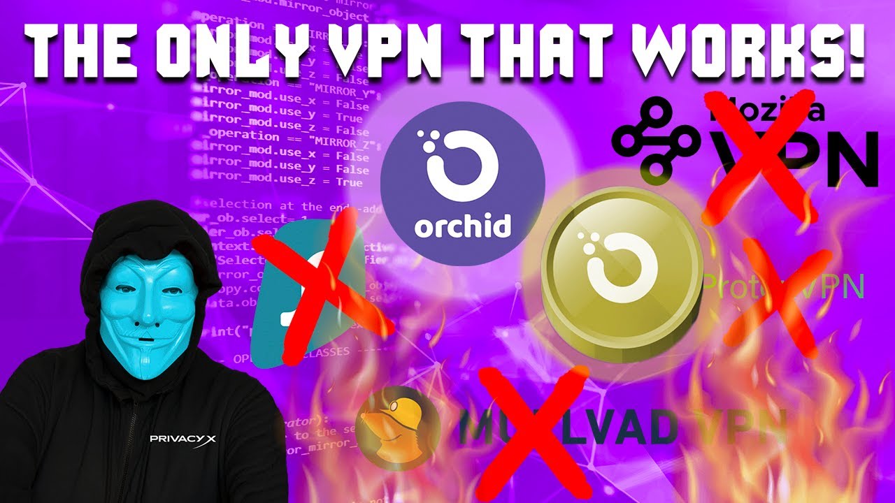 ORCHID &mdash; единственный НАСТОЯЩИЙ VPN / Децентрализованная защита конфиденциальности криптовалют.