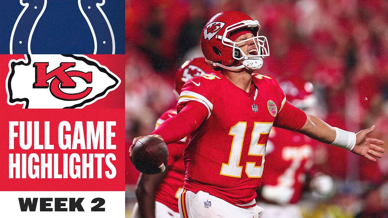 Indianapolis Colts vs. Kansas City Chiefs Game Highlights | NFL 2026 Season - Week 2