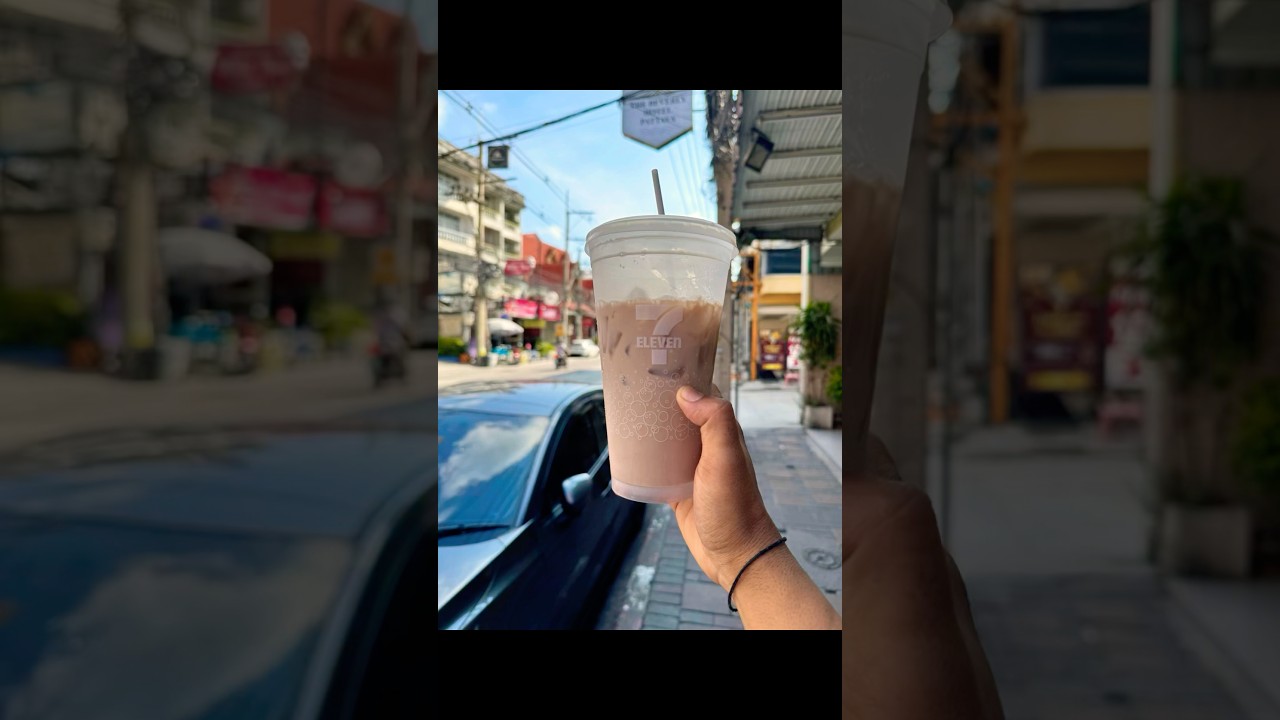 Tired this Viral Drink of Thailand in 7 Eleven #7eleven #viral #thailand #shortvideoviral