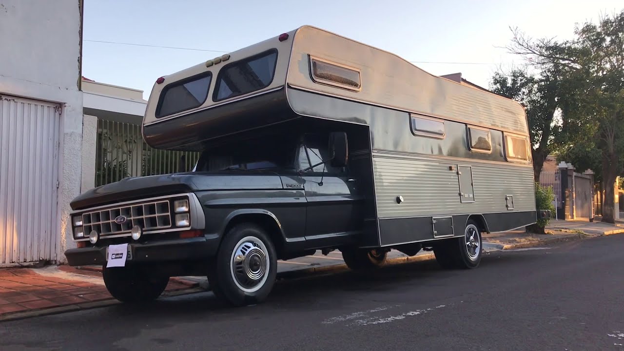 CAMINHÃO MOTORHOME F4000 TURISCAR SOLYMAR 1977