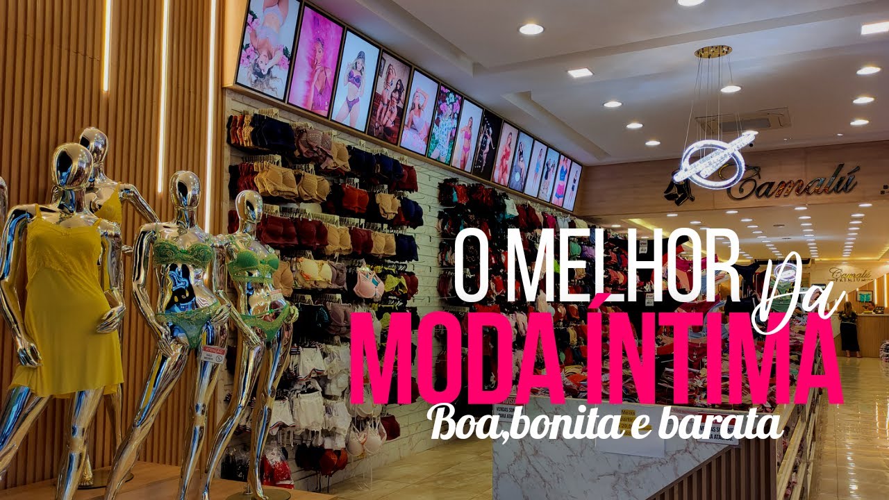 Moda Íntima Feminina no Brás - Lingeries Lindas para Revenda | Loja Camalú