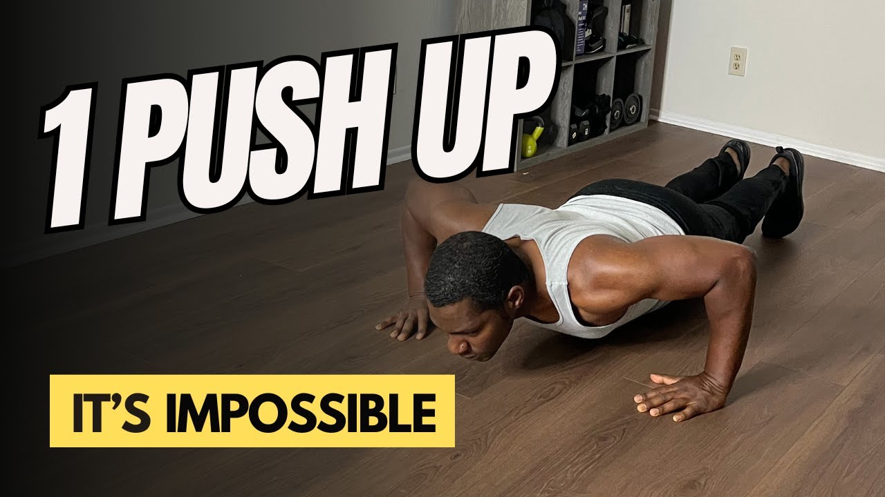 He Forced Himself To Do The Impossible Push Up (Motivation)