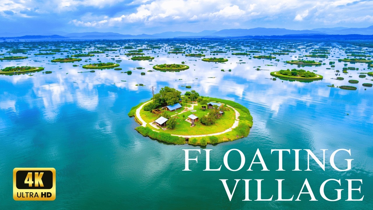 Secret Floating Village in Northeast India | Loktak Lake | Manipur