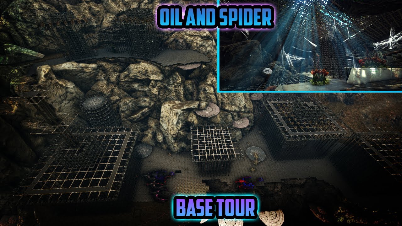 Best Cluster Alpha Valguero Base Tour | Ark Unofficial PvP (Arat Prime)