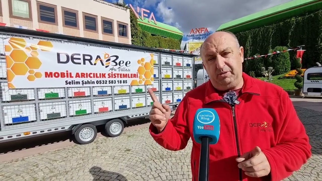 ⭐️Dera Bee Arı Villası ✨️Selim ŞAHİN 🟢Mobil Arıcılık Sistemi ⭐️13. Türkiye Arıcılık Fuarı 2024