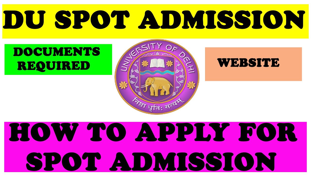 DU UG CSAS FIRST SPOT ADMISSION 2022-2023 | HOW TO FILL FULL DETAILS  |  DELHI UNIVERSITY