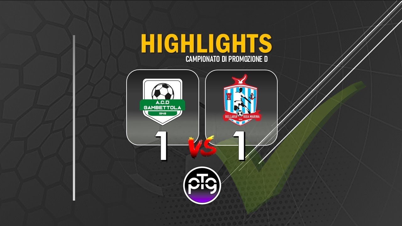 HIGHLIGHTS | Gambettola vs Bellaria 1-1 - Promozione D
