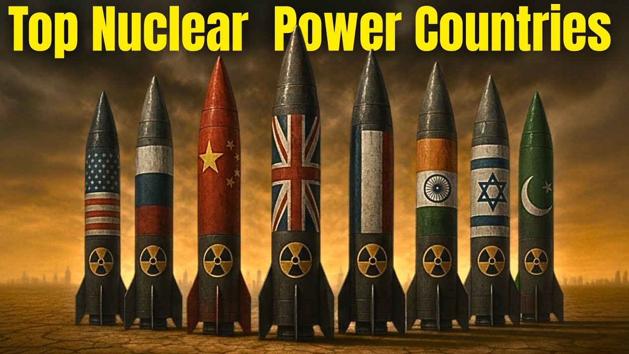 Top 10 Nuclear Power Countries -Updated #Data #stastics #nuke #nuclear #weapon #power