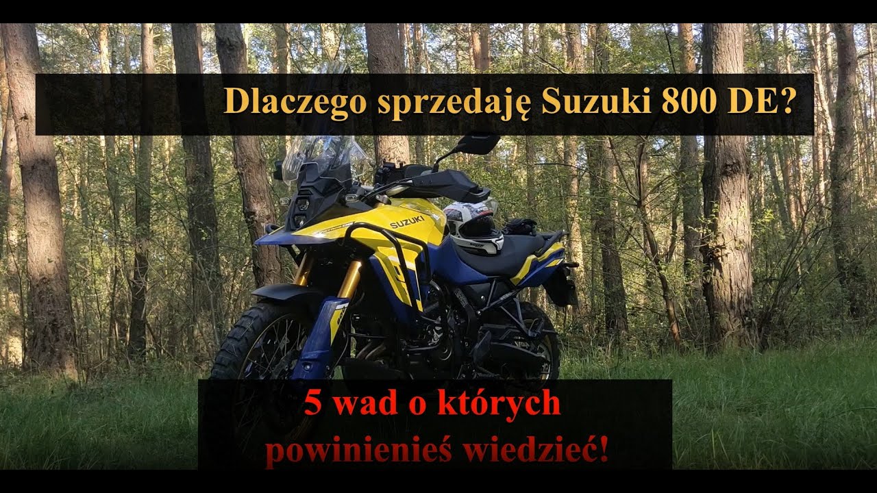 Wady Suzuki 800DE. Dlaczego sprzedaję?