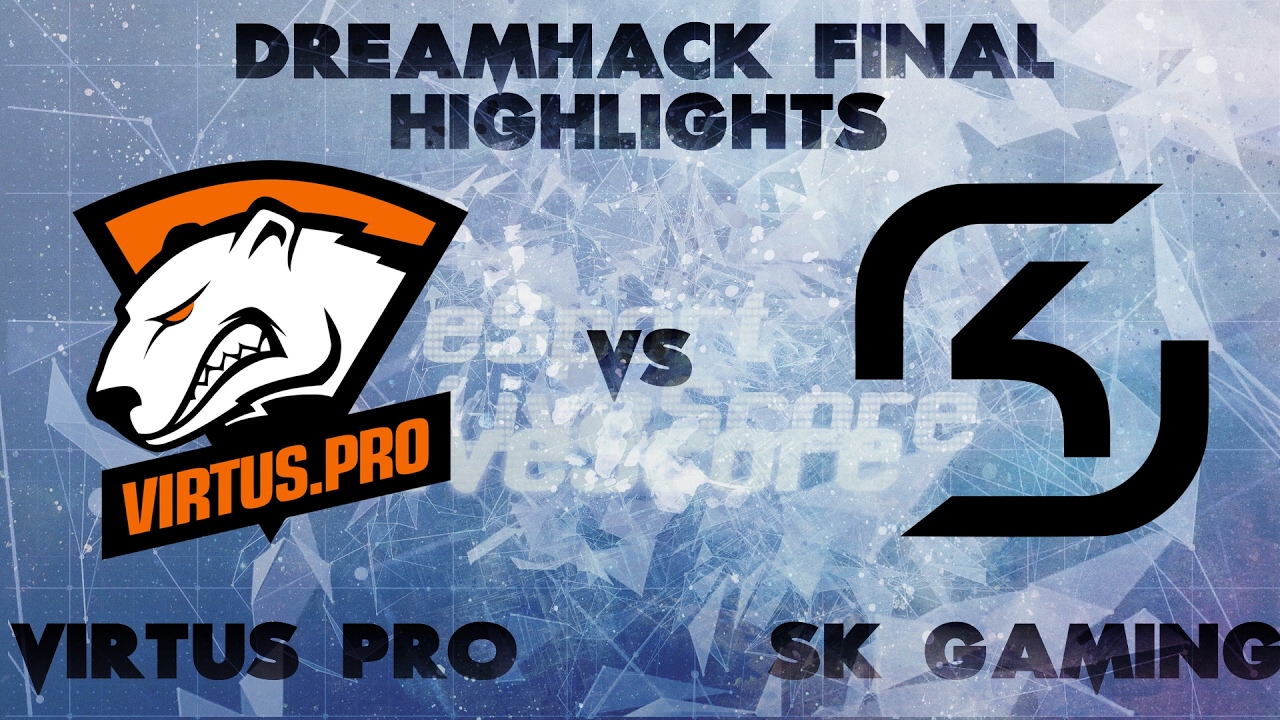 VIRTUS PRO vs SK GAMING @ DreamHack Masters Las Vegas 2017 Highlights