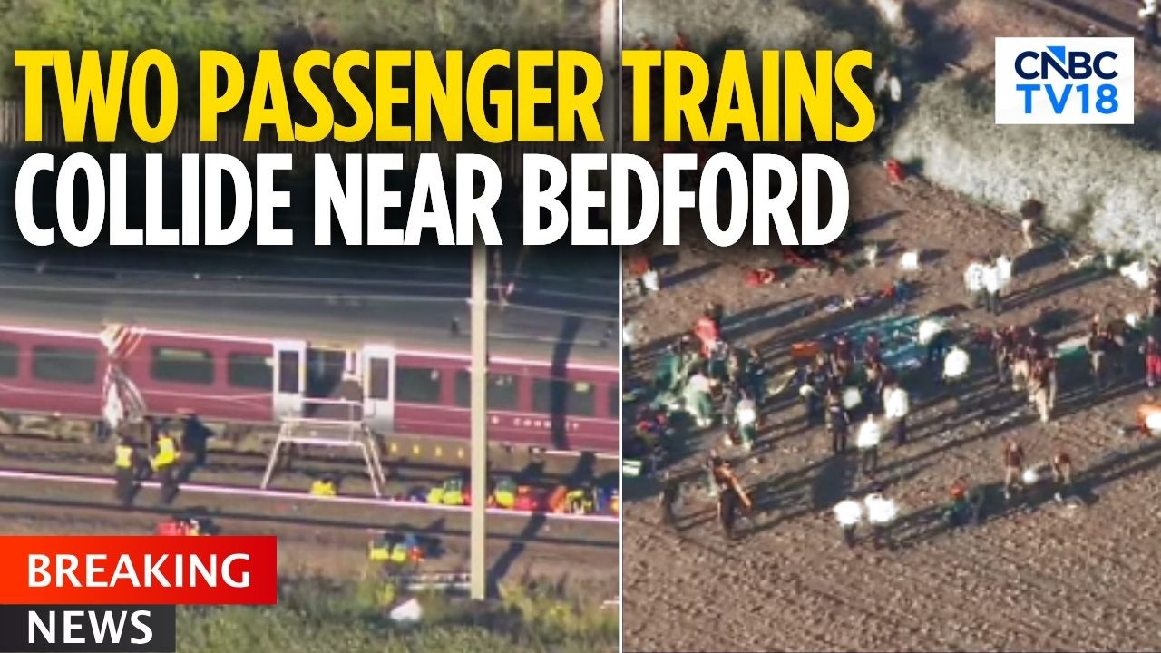 Breaking: Train Collision Near Bedford | Multiple Trains Halted, Emergency Response Underway | N18G
