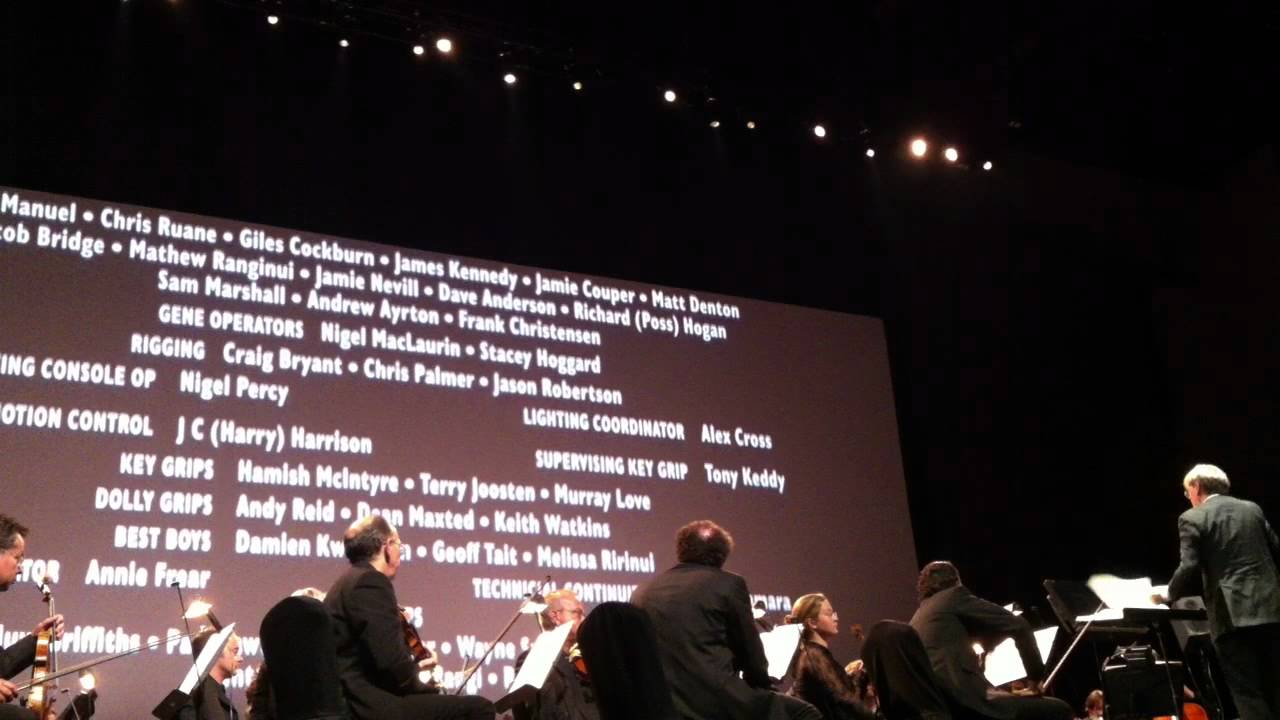 Lord of the Rings: The Fellowship of the Ring In Concert, End Credits