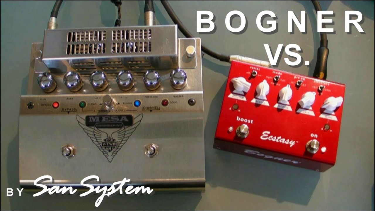 BOGNER Ecstasy RED Vs. OKKO Diablo,  VOX Duel, Mesa V-Twin - Part 2/2
